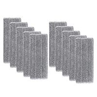 Startview Millifiber Mop Refills (Multi Pack), Washable Reusable Mop Pads/Head, Mop Replacement (Gray, 5 PCS)