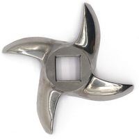#12 Meat Grinder Blade Stainless Steel Knife Cutter Replacement for Grinders, Please check the size