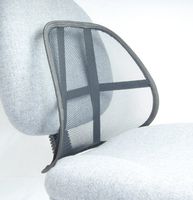 Therapeutic Mesh Lumbar Support - Black