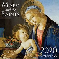 2020 Mary & the Saints Catholic Wall Calendar
