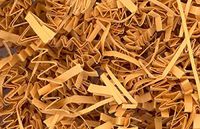 Crinkle Cut Paper Shred Filler (1/2 LB) for Gift Wrapping & Basket Filling - Cognac | MagicWater Supply