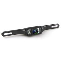 Vehicle Backup Camera, JPP Rear View Camera Waterproof High Definition Color Wide Viewing Angle License Plate Car Camera with 7 Infrared Night Vision LED Lights