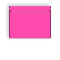 Open Side Booklet Envelopes, 6" x 9", 24#, Fuchsia Brightly, Acid Free, Side Seams (Box of 500)