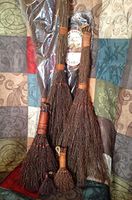 Natural Cinnamon Brooms - Smells Wonderful | Sizes: 3", 6" or 12" Brooms (6'')