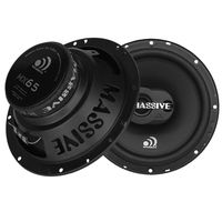 Massive Audio MX65, 6.5-Inch Coaxial Speakers, 60 Watts RMS, 2-Way Full-Range Car Stereo Speakers (Sold as Pair)