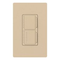 Lutron MA-L3T251-DS Maestro 300 Watt Single Pole Dimmer And Timer Switch, Desert Stone