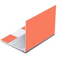 MightySkins Skin Compatible with Google Pixelbook - Solid Salmon | Protective, Durable, and Unique Vinyl Decal wrap Cover | Easy to Apply, Remove, and Change Styles | Made in The USA