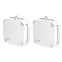 Myriann Wall Mount Holder for eero Pro Wifi System (2 Pack) Wall Mount Bracket Ceiling Holder for eero Home Wifi,White
