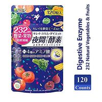 ISDG Night Enzyme. Natural Supplement for Better Digestion,Body-Shaping & Immunity Support.Non-GMO & Gluten Free. 120 Counts