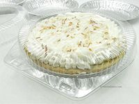 9" Clear Clamshell Pie Container Low Dome #CPC-109 (50)