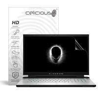 Celicious Vivid Invisible Glossy HD Screen Protector Film Compatible with Dell Alienware M15 r2 [Pack of 2]