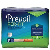 Prevail Per-Fit Protective Underwear, Extra Large, 14 count