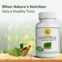 Wheatroz Wheat Grass Powder Vegetarian Tablet (60 Tablets)