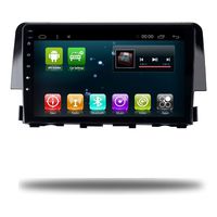 Car Radio GPS Head Unit Android 7.1 Navi for Honda Civic 2016-2018 Car Autoradio Video Multimedia Player Stereo BT Mirror-Link WiFi Navigation (1+16G Android for Honda Civic)