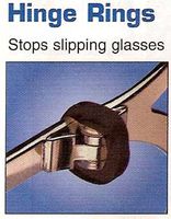 Eyeglass Hinge Ring Tightners Frame Grips 5 Pair