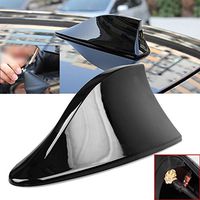 99Parts Car Auto Black Durable Shark Fin Style Roof Mount FM/AM Radio Antenna Aeria Universal Fit