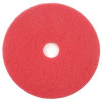 17" Red Buffing Pad, 5/Case