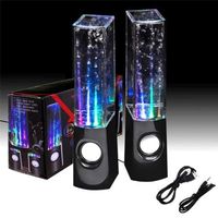 Flylinktech® LED Dancing Water Show Music Fountain Light Speakers Liquid Sound Dance Speakers