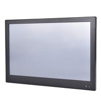 13.3 Inch Industrial Touch Panel PC,All in One Computer,4 Wire Resistive Touch Screen,Windows 7/10,Linux,Intel J1800,(Black),[HUNSN WD10],[3RS232/VGA/LAN/3USB2/1USB3/Fanless],(4G RAM/128G SSD)