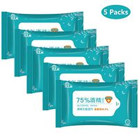 BUTITNOW Disinfection Wet Wipes, 75% Alcohol Cleaning Wet Wipes Suitable for Hand Home House, Tourism, Hotel, Restaurant, Office, Car All Purpose Cleaning