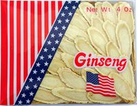 Green Bay American Ginseng Slices/Ginseng Slice/Sliced Ginseng Roots, 4 Oz Net Weight (Extra Large Size)