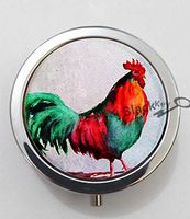 BlackKey Animal Chicken 3-Compartment Decorative Pocket Gift Box Case Organizer for Pill, Color 1 -1793