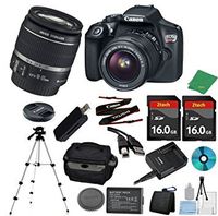 Canon EOS Rebel T6 DSLR with 18-55mm IS + 2pcs 16GB Memory Card + Camera Case + Memory Card Reader + Tripod + 6pc ZeeTech Starter Set - International Version