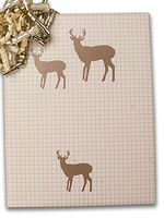 30" X 15' Silent Deer Gift Wrap