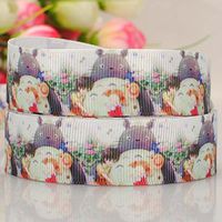 10 Yards7/8"22mm cute totoro cartoon Printed Gift Grosgrain Ribbon