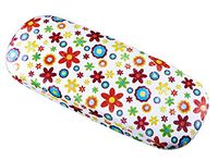 Floral Glasses Case Protective Holder Hard Leather Eyeglasses Case - 09