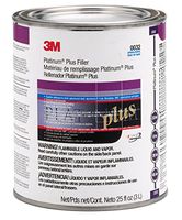 3M Platinum Plus Filler, 01131, 1 gal