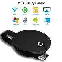 YEHUA Wireless Display Receiver Miracast WiFi Display Adapter Screen Mirroring Dongle Compatible Airplay Miracast DLNA for iOS Devices Android Smartphone Mac Windows8.1/10
