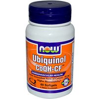 NOW Foods - Ubiquinol CoQH-CF 50 mg. - 60 Softgels ( Multi-Pack)