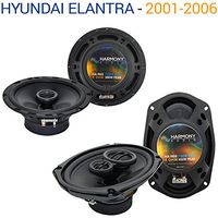 Compatible with Hyundai Elantra 2001-2006 OEM Speaker Replacement Harmony R65 R69 Package