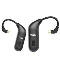 OKCSC BT20s Wireless Earbuds Connector,2pin Sports Bluetooth 5.0 Ear Hook Built-in Mic,8 Hours Playback Supporting apt-x & AAC for UM3X W4R UM18 UE11 UE18 EN700 EN700PRO EM5(0.78 Jack)