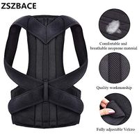 ZSZBACE Back Brace Posture Corrector Adjustable, Back Support Corrector Posture for Women and Men – Effective and Comfortable Posture Brace (L)
