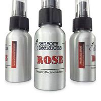 Rose Fragrance Spray - Room Spray - Rose Scented Air Freshener - Rose Scent for The Home, by Sensory Decisions (3 Bottle Pack)
