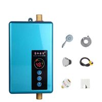 BTSSA Mini Digital Electric Tankless Water Heater, Instant Electric Water Heater