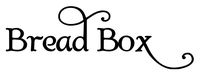 Bread Box Label 6" x 2" Black Vinyl Decal Sticker for Kitchen Breadbox Bread Bin
