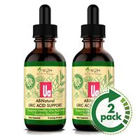 All-Natural Uric Acid Support Formula - Effective Support for Healthy Uric Acid Levels and Kidney Function - Potent Herbal Ingredients Including Tart Cherry and Devil’s Claw - 48 Servings (2 Bottles)