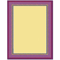 Boho Border Letterhead Laser & Inkjet Printer Paper, 25 pack