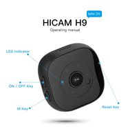 [2019 Upgraded] Mini Hidden Spy Camera - 1080P HD - Motion Detection - Night Vision - Long Battery Life - Ideal Surveillance Camera ; Body Cam ; Nanny Cam ; Action Camera