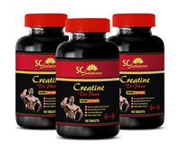 Muscle gain Supplements - CREATINE TRI-Phase 5000 Mg - PRE & Post Workout - creatine Pills for Women - 3 Bottles (270 Tablets)
