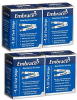 Omnis Health Embrace Blood Glucose Test Strips, 200ct