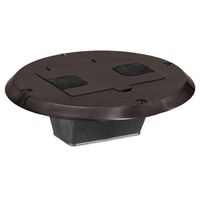 Bryant Electric RF506BN Floor Box Cover, Brown