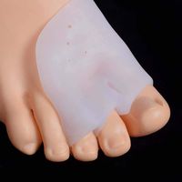 Makeouq 2 Pairs of Separator Toe Hammer Smooth Pillow Cushion Men's and Women's Foot Care Tools