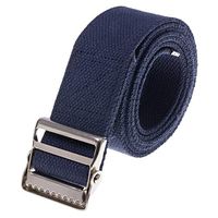 COW&COW Gait Belt 72inch - with Metal Buckle - Transfer Walking and Standing Assist Aid for Caregiver Nurse Therapist 2 inches(Navy Blue)