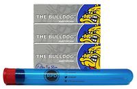 The Bulldog Amsterdam Filter Tips Silver"Slim" (3 Packs) with Rolling Paper Depot KewlTube