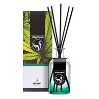 Vavana Aromatherapy Diffuser Sticks | Reed Diffuser Set | Aromatic Home Fragrance Set | Essential Oil Diffuser Sticks, Made of Natural Scented Oils Blend | Perfect for Home & Office (Cannabis)