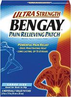 Bengay Ultra Strength Large Size 4-Count Pack of 12